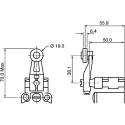 Honeywell Technologies GXA Series Plunger Limit Switch 1 NC/1 NO, IP67, IP66, Die Cast Zinc Housing, 250V AC, 4A GXA51B