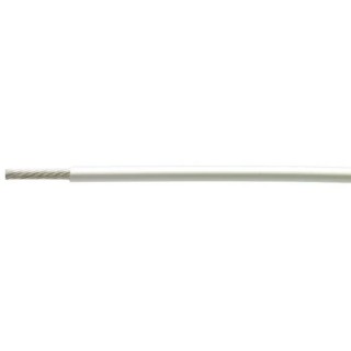 TE Connectivity 99M Series White Harsh Environment Wire 19 x 0.2 mm, Polyethylene Terephthalate, 100 m, 99M0111-20-9