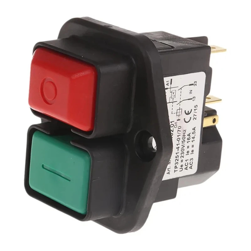 EICHOFF Push Button Switch Nominal Voltage 230V Switching Current 16A Model 3251-21-01/52