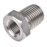 RS PRO Stainless Steel Pipe Fitting Straight Hexagon Bush Male 1/4 in x Female 1/8 in 826-7074