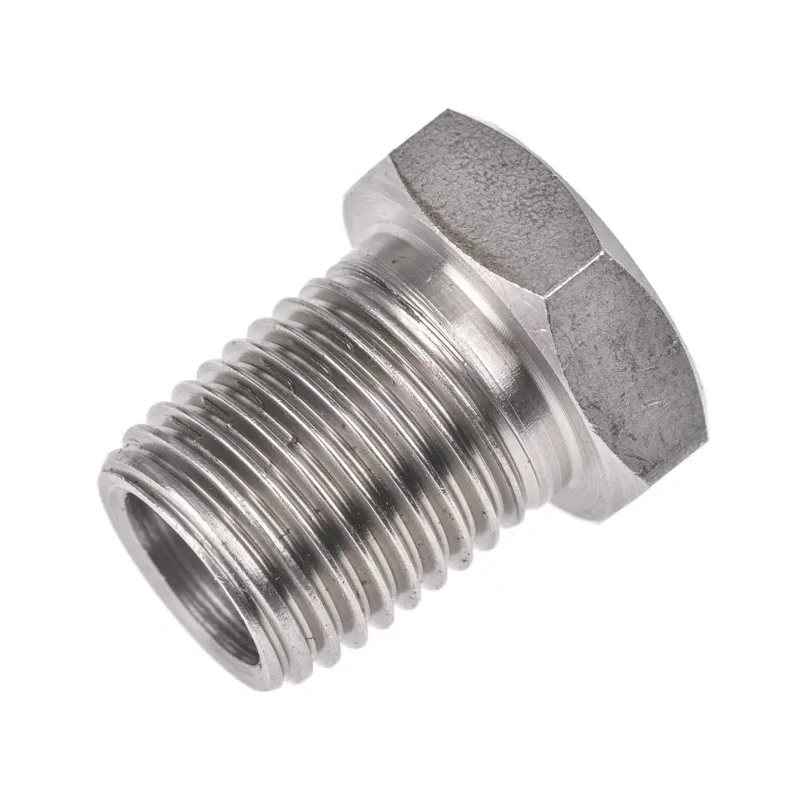 RS PRO Stainless Steel Pipe Fitting Straight Hexagon Bush Male 1/4 in x Female 1/8 in 826-7074