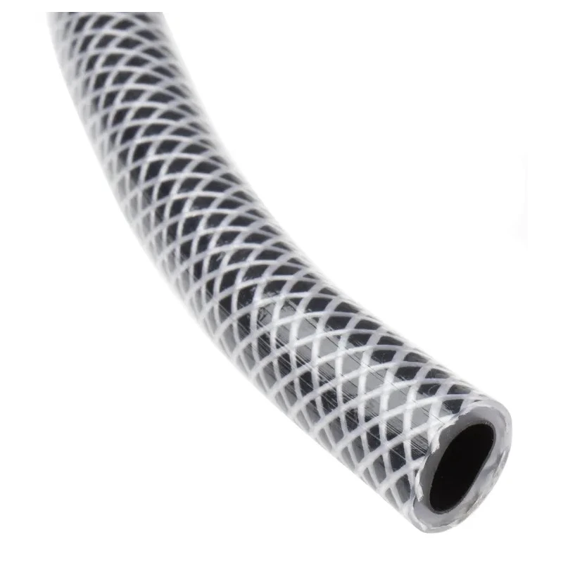 RS PRO Black Antistatic Polyvinyl Chloride Hose Pipe 12mm OD x 8mm ID, 30m Length, 9 Bar Pressure, Operating -15°C 399-1151