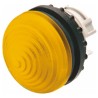 Eaton Yellow Pilot Light Head 22.5 mm Cutout Panel Mount Plastic Bezel IP69K RMQ Titan M22 Series 78635864 M22-LH-Y+M22-A
