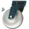 LAG Swivel Castor, 500 kg Load Capacity, 125 mm Polyamide Wheel, Ball Bearing Hub, Overall Height 172 mm, Heavy Duty 18408