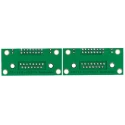Sunhayato 30 Way 2 Sides Epoxy Glass Fabric Laminate FR4 Converter Board 106.68mm x 24.13mm CK-11