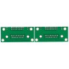 Sunhayato 30 Way 2 Sides Epoxy Glass Fabric Laminate FR4 Converter Board 106.68mm x 24.13mm CK-11