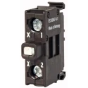 Eaton M22 Series LED Light Block, 12 V AC/DC, 30 V AC/DC, White Illumination, Screw Terminal 216560 M22-LEDC-W