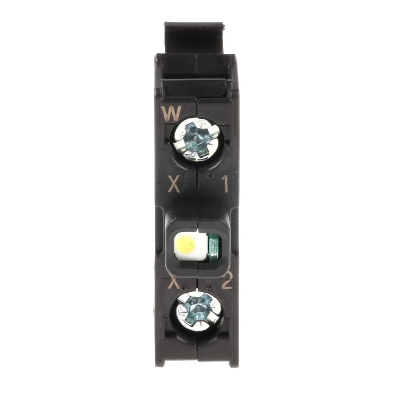 Eaton M22 Series LED Light Block, 12 V AC/DC, 30 V AC/DC, White Illumination, Screw Terminal 216560 M22-LEDC-W