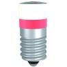 Signal Construct White Indicator Lamp Single Chip 60 V AC/DC, E10 Base, 9.7 mm Diameter, 1250mcd MWCE22669