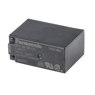 Panasonic PCB Power Relay 12V DC Coil 3.5mA Switching Current SPDT JW1FSN-DC12V