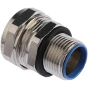 Adaptaflex Nickel Plated Brass Conduit Fitting 20 mm Nominal Size M20 Thread IP65 Rated 7TCA296020R0159 SP20/M20/M