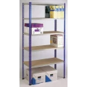 RS PRO Grey Steel Shelf Set, Easi-Rack Sub Type, 1980 mm Height x 900 mm Width x 600 mm Depth, 238 kg Load Capacity 389-7532