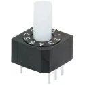 Omron Rotary Coded DIP Switch Through Hole Mount with Rotary Shaft Actuator IP64 Sealed A6A-16CS