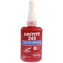 Loctite Medium Strength Blue Threadlocking Adhesive Liquid, 50 ml Bottle, 2 h Cure Time 1335885