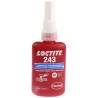 Loctite Medium Strength Blue Threadlocking Adhesive Liquid, 50 ml Bottle, 2 h Cure Time 1335885