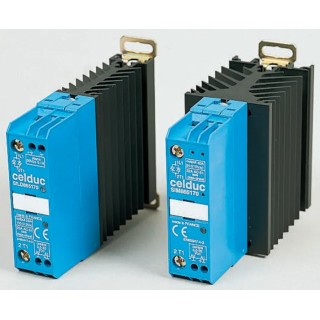 Celduc Solid State Relay Panel Mount, 32 A Load Current, 510 Vrms Load Voltage, 32V DC Control SILD865170