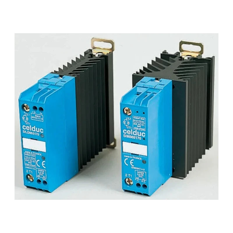 Celduc Solid State Relay Panel Mount, 32 A Load Current, 510 Vrms Load Voltage, 32V DC Control SILD865170