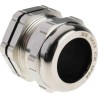 RS PRO Metallic Nickel Plated Brass Cable Gland, M32 Thread, 15 mm Minimum Cable Diameter, 22 mm Maximum Cable 835-4125