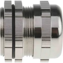 RS PRO Metallic Nickel Plated Brass Cable Gland, M32 Thread, 15 mm Minimum Cable Diameter, 22 mm Maximum Cable 835-4125
