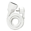 Kopp 2 m 1 Socket Type F German Schuko Extension Lead Kit, 230V, IP20 143502087