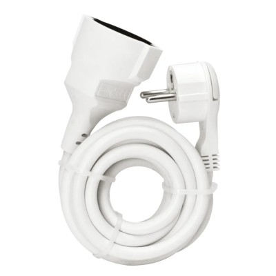 Kopp 2 m 1 Socket Type F German Schuko Extension Lead Kit, 230V, IP20 143502087