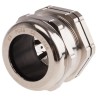 RS PRO Metallic Nickel Plated Brass Cable Gland, PG36 Thread, 22 mm Min. - 32 mm Max. Cable Diameter, IP68, Locknut 835-4100