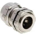 RS PRO Metallic Nickel Plated Brass Cable Gland M16 Thread 4 mm Min 8 mm Max IP68 835-4119