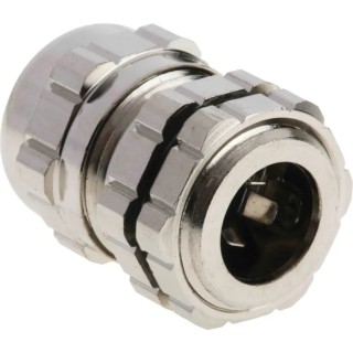 RS PRO Metallic Nickel Plated Brass Cable Gland M16 Thread 4 mm Min 8 mm Max IP68 835-4119