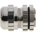 RS PRO Metallic Nickel Plated Brass Cable Gland M16 Thread 4 mm Min 8 mm Max IP68 835-4119