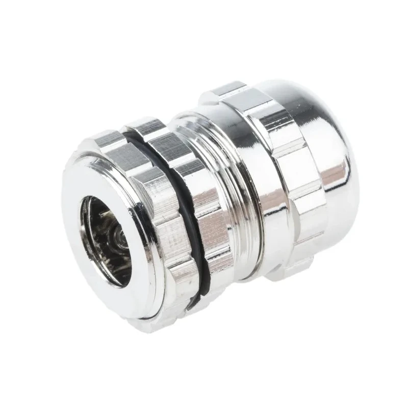 Alpha Wire Metallic Nickel Plated Brass Cable Gland PG11 Thread 5 mm Min. 10 mm Max. IP68 835-4096
