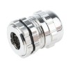 Alpha Wire Metallic Nickel Plated Brass Cable Gland PG11 Thread 5 mm Min. 10 mm Max. IP68 835-4096