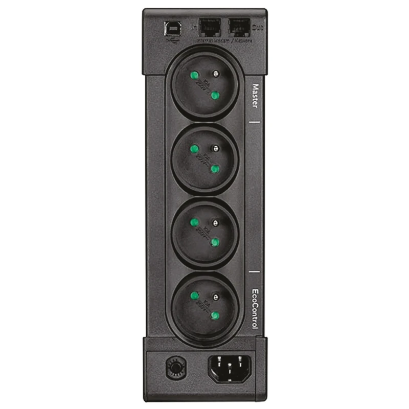 Eaton Uninterruptible Power Supply Line Interactive 650 VA, 400 W, 165-285 V Input, 230 V ELP650FR Eaton Ellipse PRO 650 FR