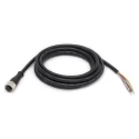 Banner Sensor Actuator Cable, Male 8 Way M12 Straight to Female 8 Way Unterminated, PVC Jacket, Black, IP67, 75V MQDC2S-815