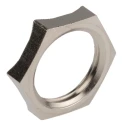 Lapp Silver Nickel Plated Brass Cable Gland Locknut M16 Thread 52103310
