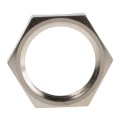 Lapp Silver Nickel Plated Brass Cable Gland Locknut M16 Thread 52103310