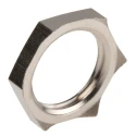 Lapp Silver Nickel Plated Brass Cable Gland Locknut M16 Thread 52103310