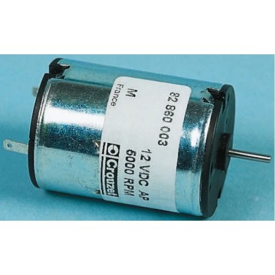 Crouzet Brushed DC Motor, 3W, 30V DC, 4.5V DC, 7.7mNm Torque, 3700 RPM, 2mm Shaft Diameter 82860003