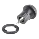 ITW Switches 76-97 Series Push Button Switch, Latching, Panel Mount, 22 mm Cutout, SPDT, IP67, 10A 250V AC 76-9712/439088R