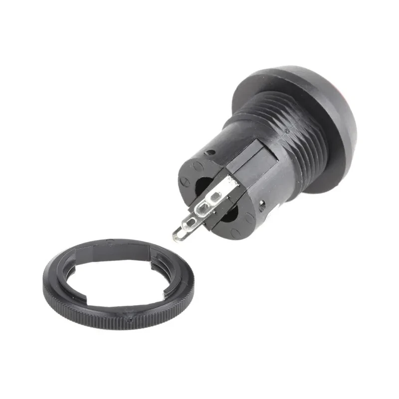 ITW Switches 76-97 Series Push Button Switch, Latching, Panel Mount, 22 mm Cutout, SPDT, IP67, 10A 250V AC 76-9712/439088R