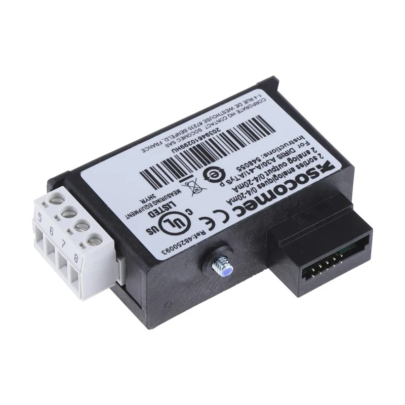 Socomec PLC I/O Module DIRIS AP Series 4 I/Os Input/Output Module 4825 0093