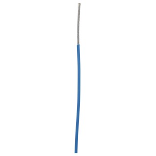 RS PRO Blue 0.34 mm² Hook Up Wire 22 AWG 19/0.15 mm Core Strands 100 m Polytetrafluoroethylene 841-7282