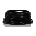 SMC Compressed Air Pipe Black Polyurethane 6 mm Outside Diameter 4 mm Inside Diameter 20 m Length TUH0604B-20