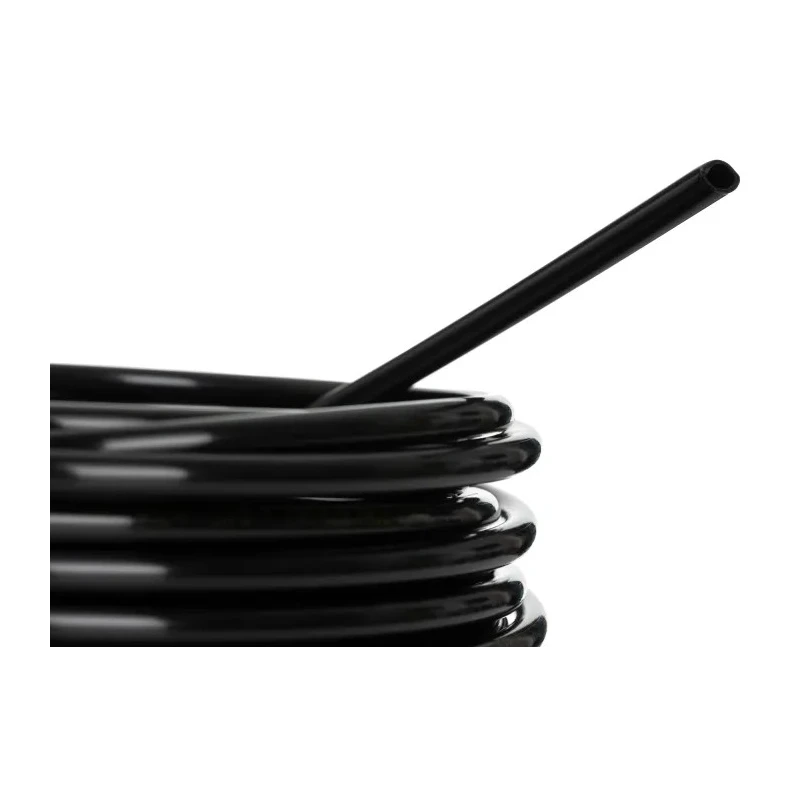 SMC Compressed Air Pipe Black Polyurethane 6 mm Outside Diameter 4 mm Inside Diameter 20 m Length TUH0604B-20