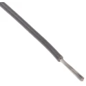 RS PRO Grey 0.08 mm² Hook Up Wire 28 AWG 7 x 0.12 mm Core Strands 100 m Polytetrafluoroethylene 841-7162