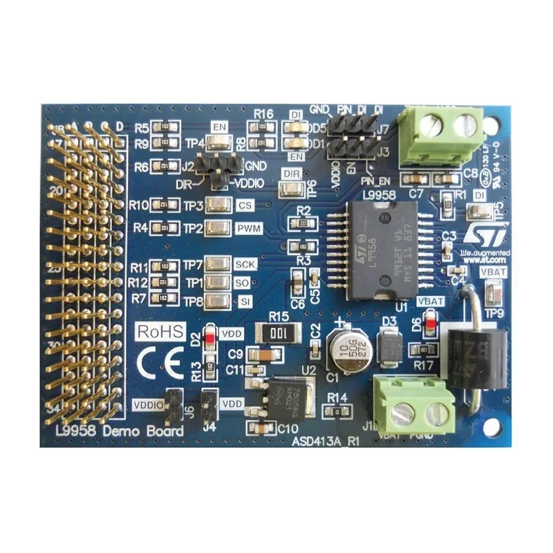 STMicroelectronics Evaluation Board Motor Driver for L9958 SPI Controlled H-Bridge with Wide 4V to 28V Supply EVAL-L9958