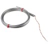 RS PRO Type K Mineral Insulated Thermocouple Stainless Steel Probe 3 mm Diameter 2 m Length 1100 °C Maximum 847-1150