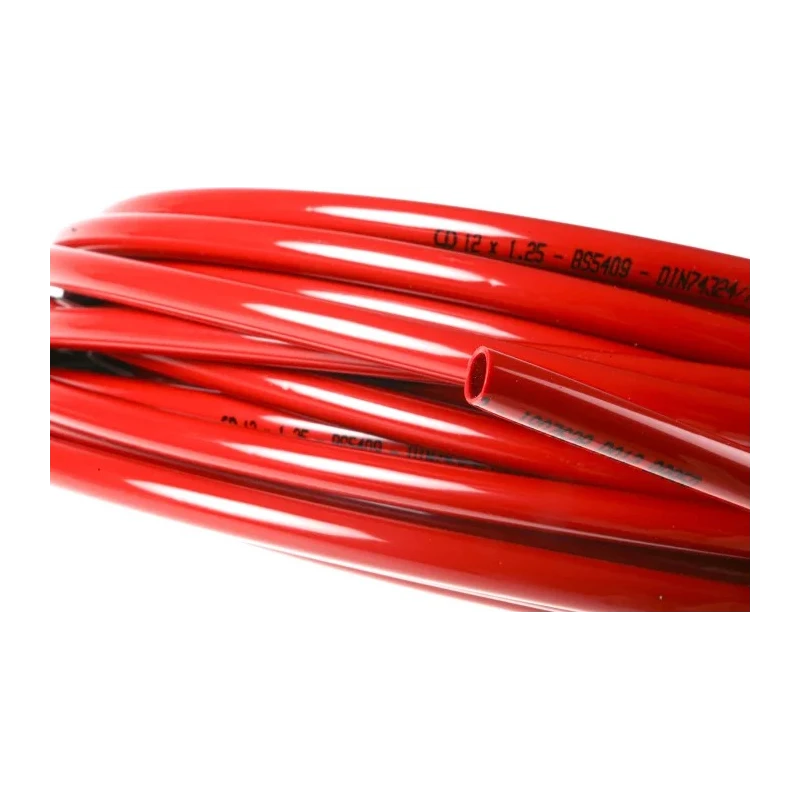 RS PRO Compressed Air Pipe Red Nylon 12 mm Diameter 30 m Length NLF Series 415-0519