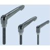 Rose+Krieger Zinc Galvanised Steel Clamp Lever M8x 35 mm, Zinc Handle RK 90224