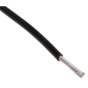 RS PRO Black 0.34 mm² Hook Up Wire, 22 AWG, 19 x 0.15 mm Core Strands, 100 m Length, Polytetrafluoroethylene 841-7409