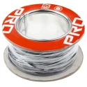 RS PRO Black 0.34 mm² Hook Up Wire, 22 AWG, 19 x 0.15 mm Core Strands, 100 m Length, Polytetrafluoroethylene 841-7409